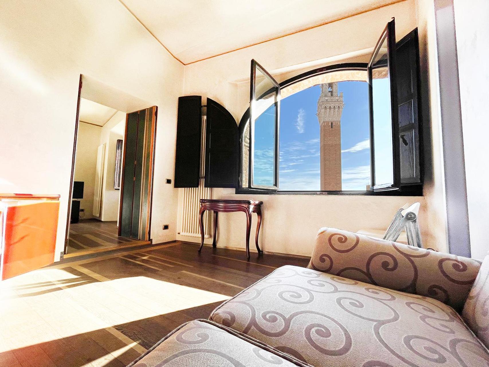 Apartmán Il Campo 8: Piazza Del Campo Siena Exteriér fotografie