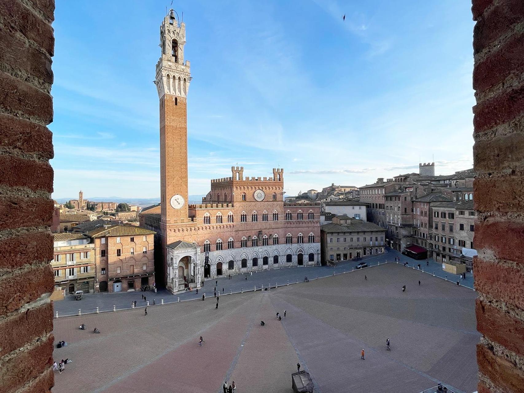 Apartmán Il Campo 8: Piazza Del Campo Siena Exteriér fotografie