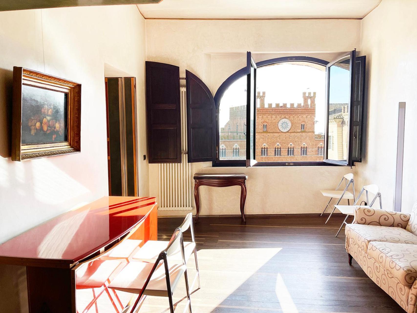 Apartmán Il Campo 8: Piazza Del Campo Siena Exteriér fotografie