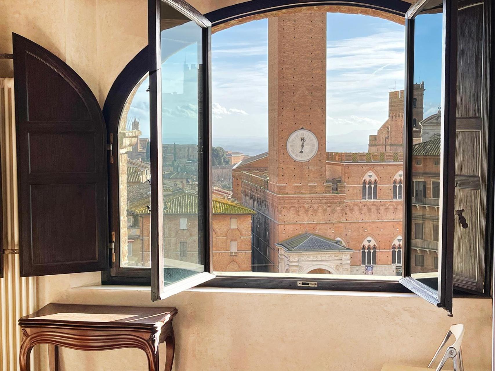 Apartmán Il Campo 8: Piazza Del Campo Siena Exteriér fotografie