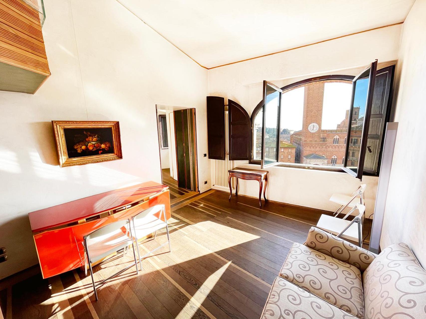 Apartmán Il Campo 8: Piazza Del Campo Siena Exteriér fotografie